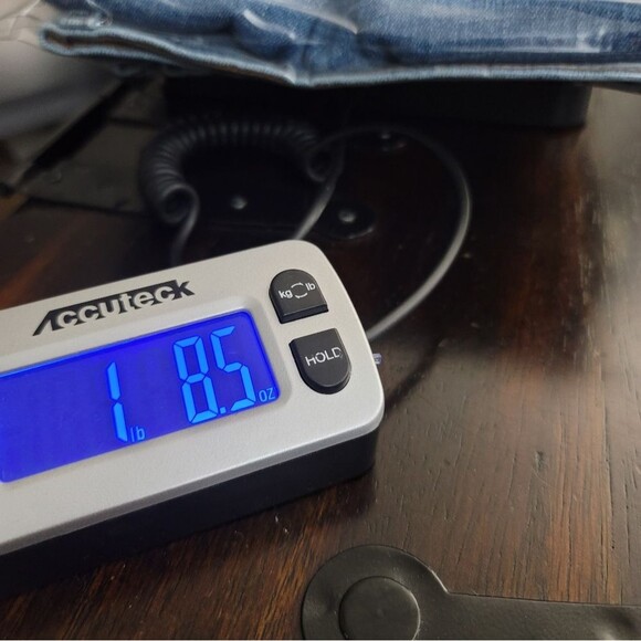 Saddlebred Distressed Blue Denim Tapered Fit Mens Size 36/30 - Picture 11 of 11